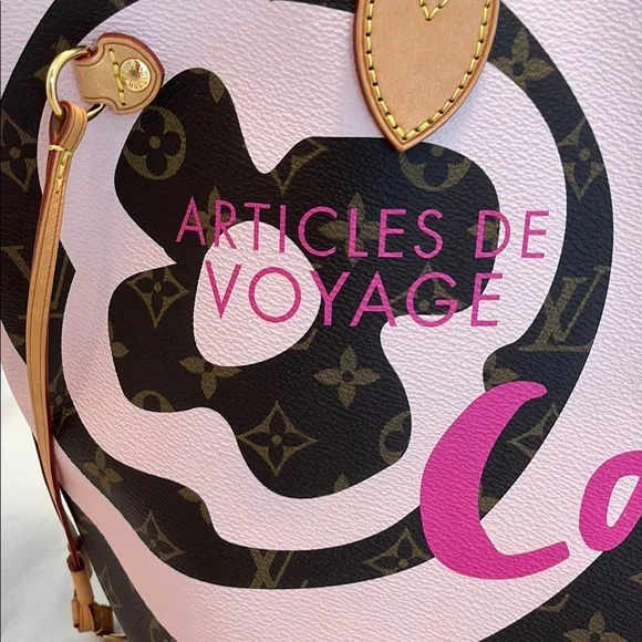 Louis Vuitton Tahitienne Cities Capri Neverfull MM - Picture 3 of 15